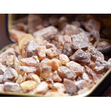 Amber Crystal Candy Rock Sugar Sample 5oz